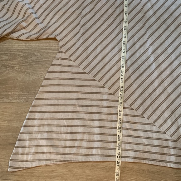 Soft Surroundings womens plus size tunic top in stripes - Picture 6 of 10